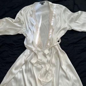 Silk Lace Robe
